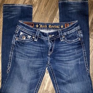 Rock Revival Tori Straight Leg size 29